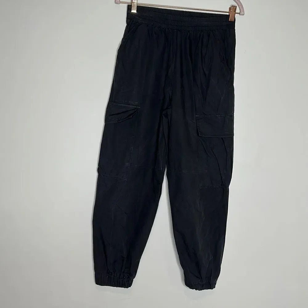 Good Luck Black Cargo Joggers